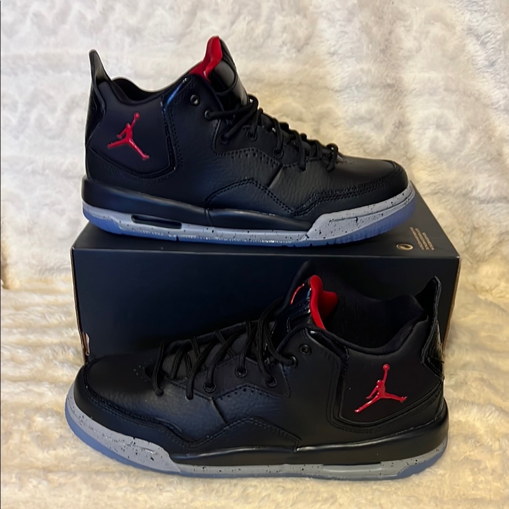 Air Jordan Courtside 23 'Black Particle Grey' AR1002-023 Size 7Y
